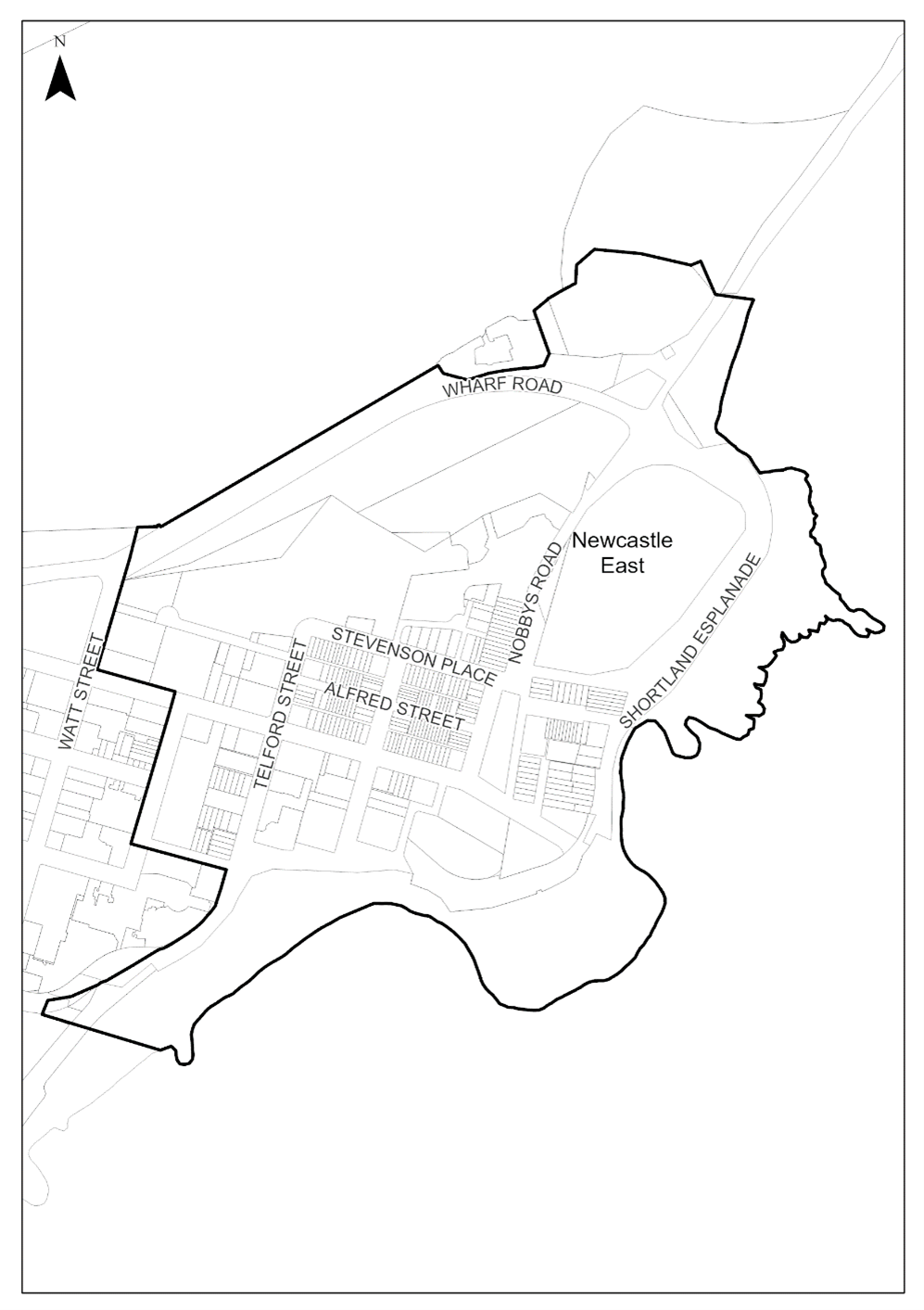 Map-E2-07-Land-application-–-Newcastle-East-Heritage-Conservation-Area