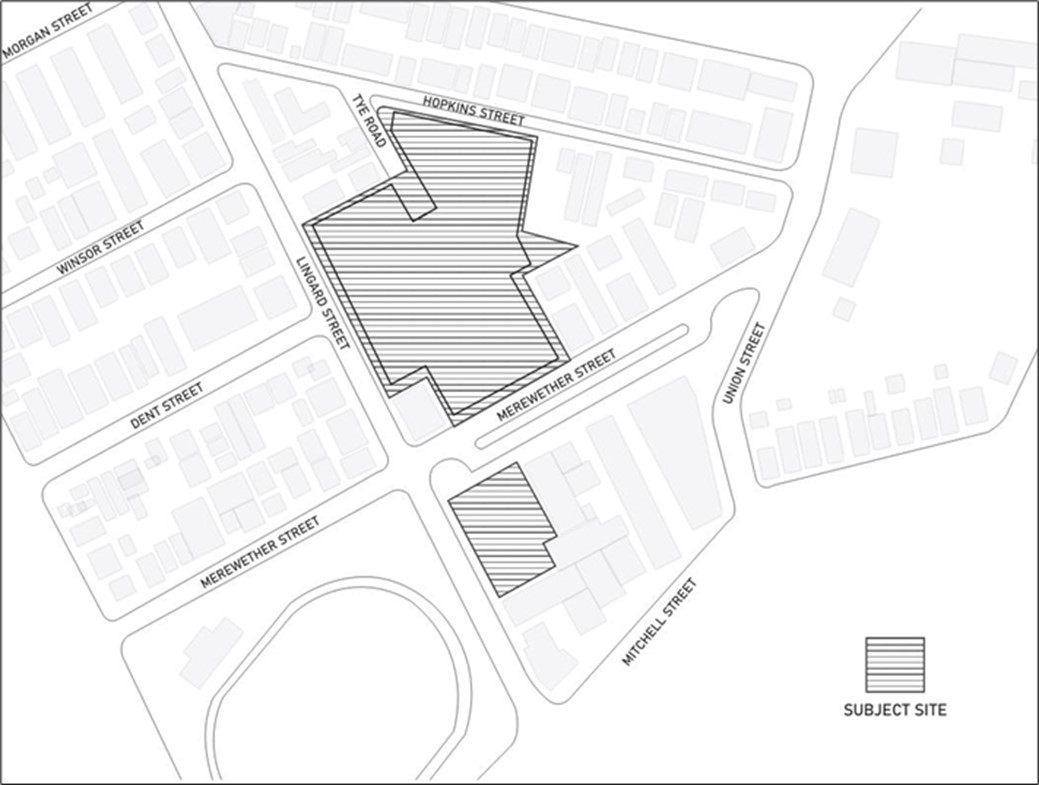 Map 1: Lingard Hospital Precinct Site